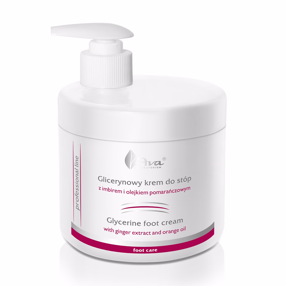 Foot Care Glicerynowy krem do stóp z imbirem i olejkiem pomarańczowym 500 ml