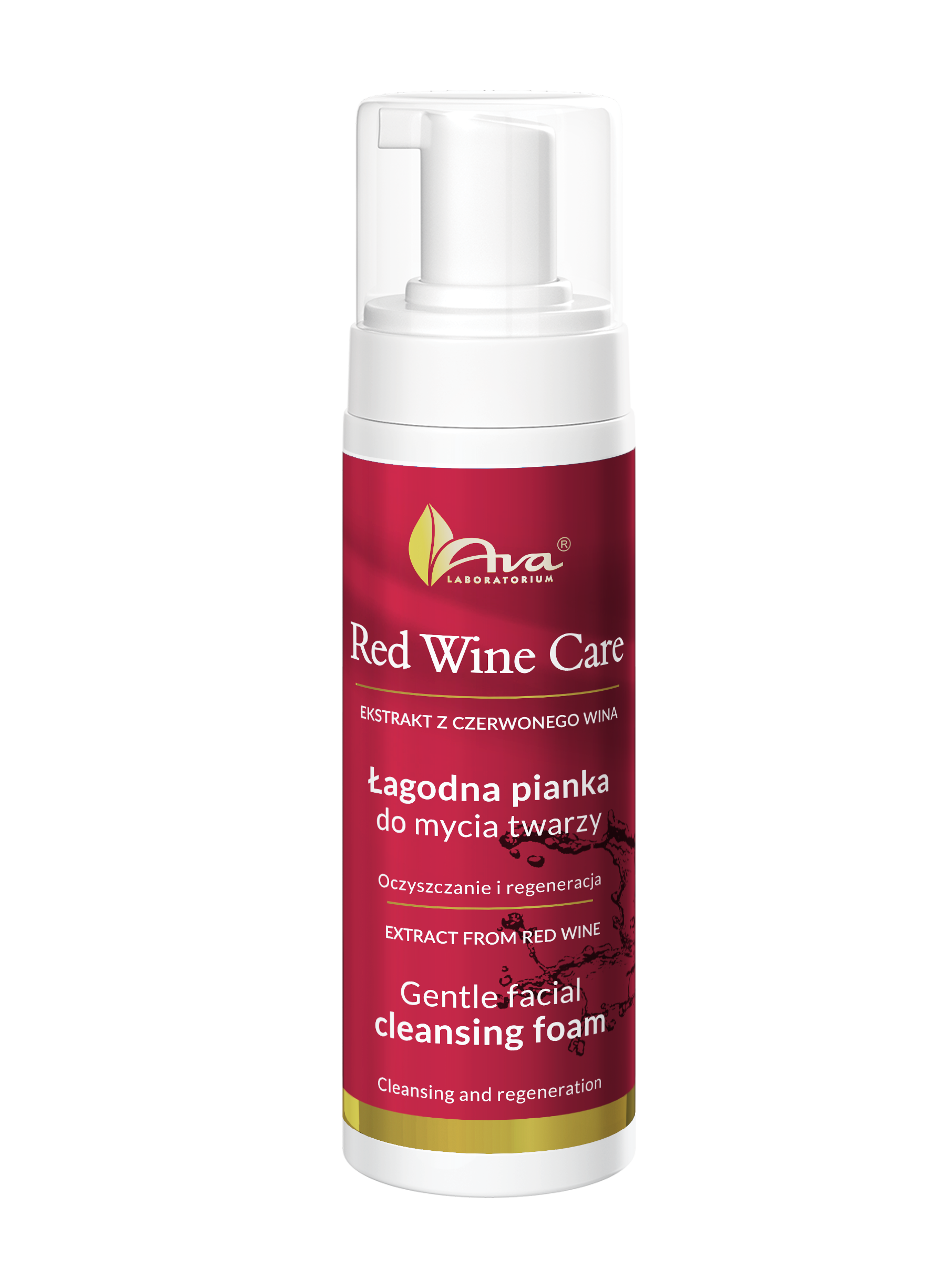 Red Wine Care Łagodna pianka do mycia twarzy 150 ml - obrazek 2