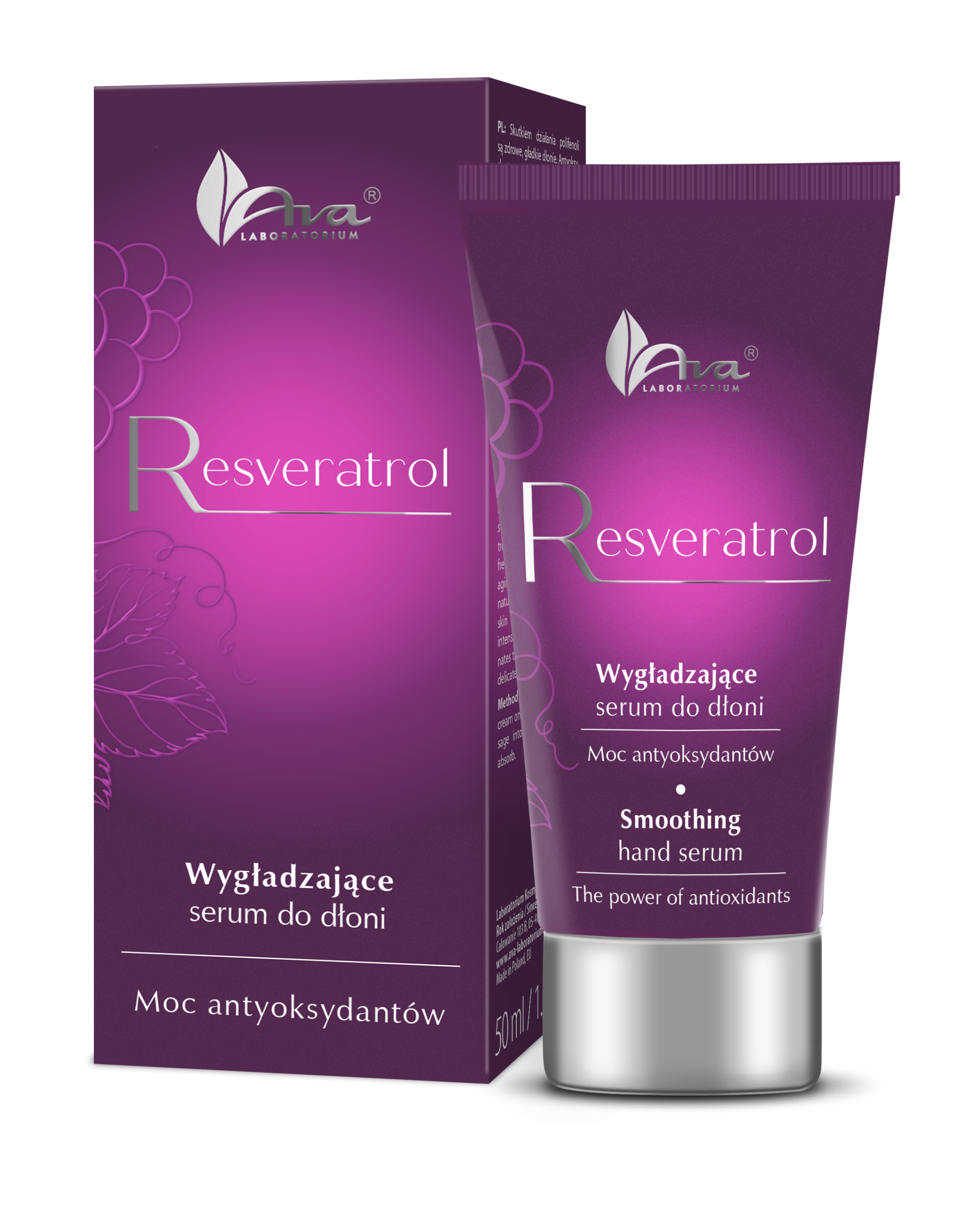 Resveratrol - Wygładzające serum do dłoni 50 ml - obrazek 3