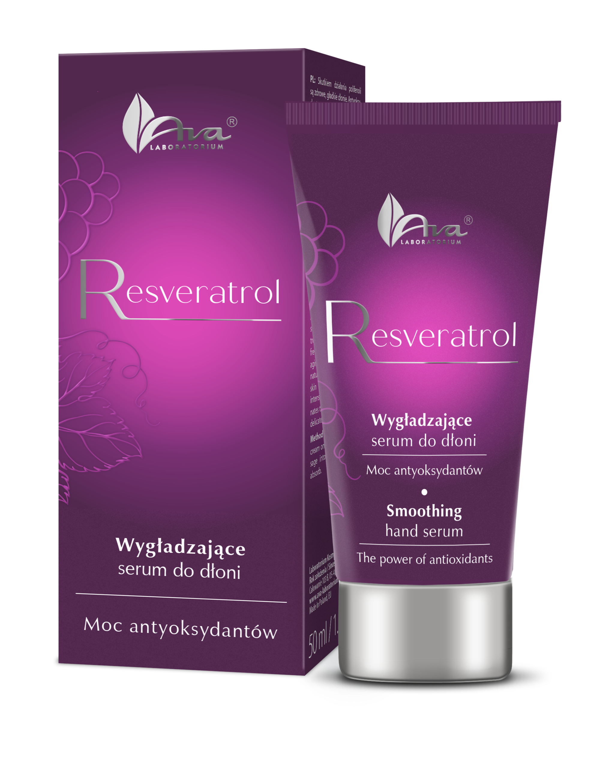 Resveratrol - Wygładzające serum do dłoni 50 ml - obrazek 3