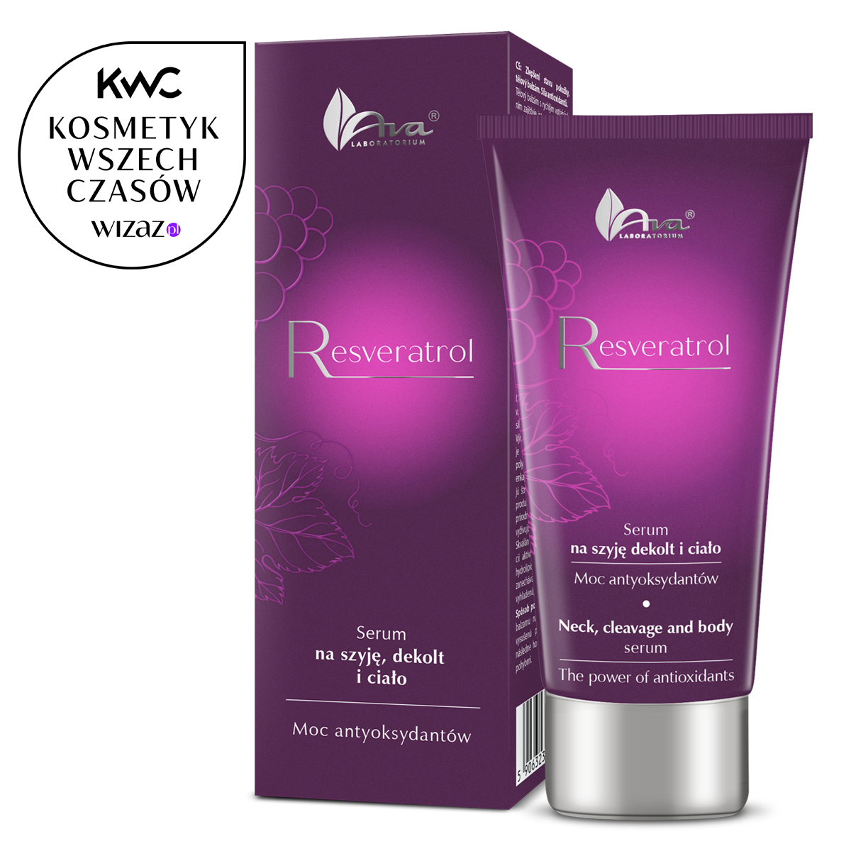 Resveratrol - Serum na szyję, dekolt i ciało 100 ml - obrazek 3