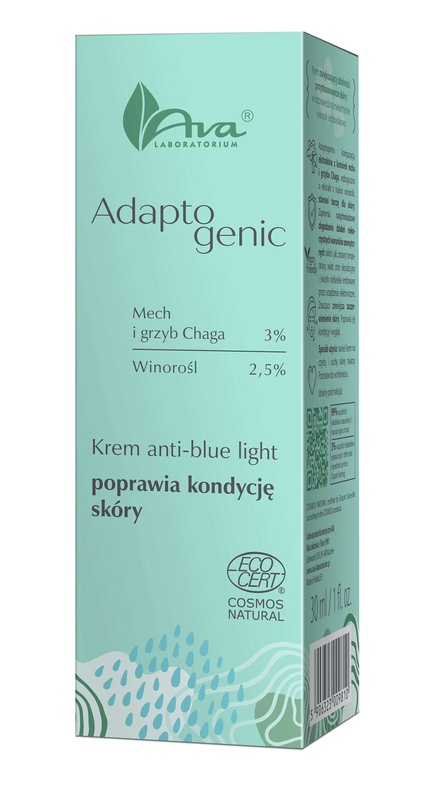 Adaptogenic - Krem anti-blue light 30 ml - obrazek 2