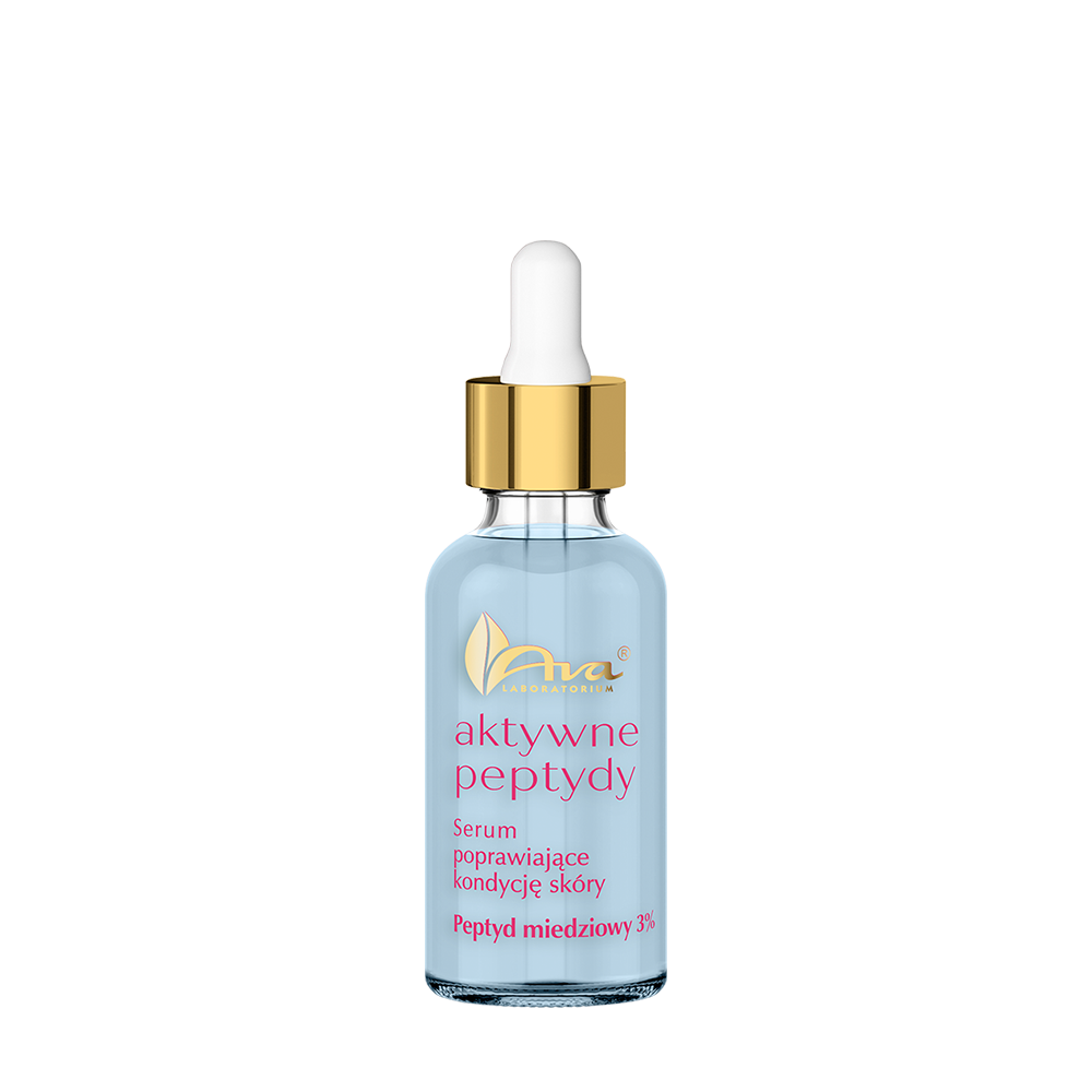 Aktywne Peptydy Serum poprawiające kondycję skóry z peptydem miedziowym 3% 30 ml