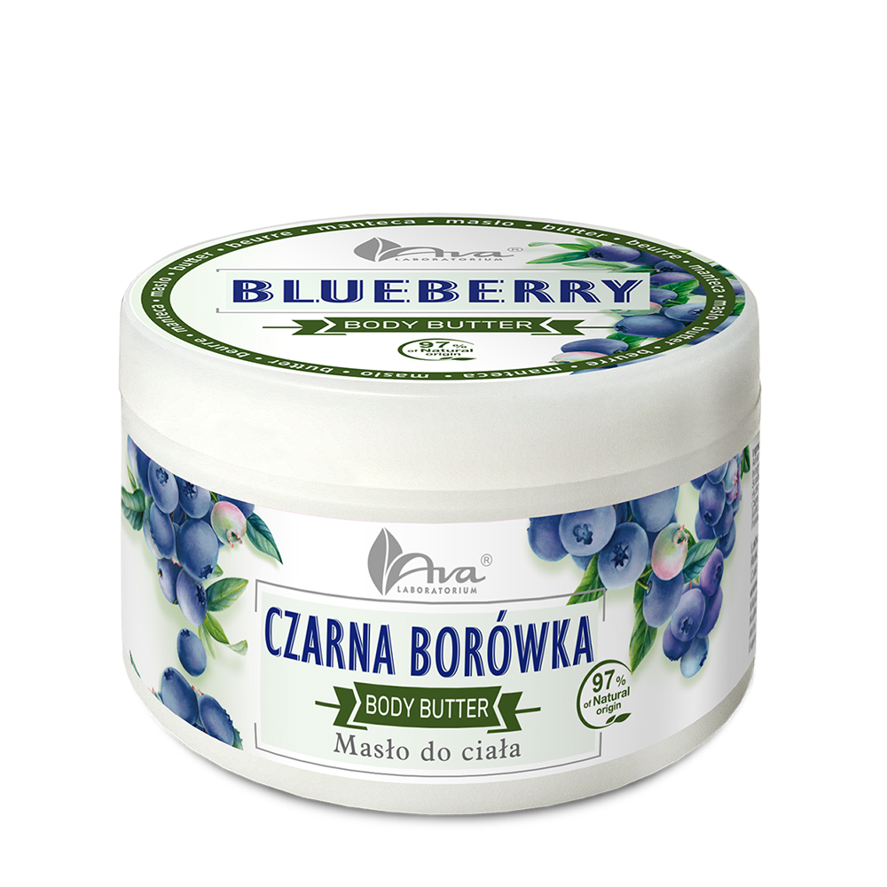 Body Butter Czarna Borówka Masło do ciała 250 g