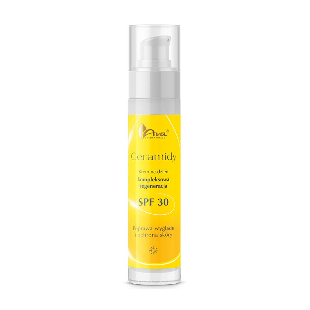 Ceramidy - Krem na dzień - kompleksowa regeneracja SPF 30 50 ml