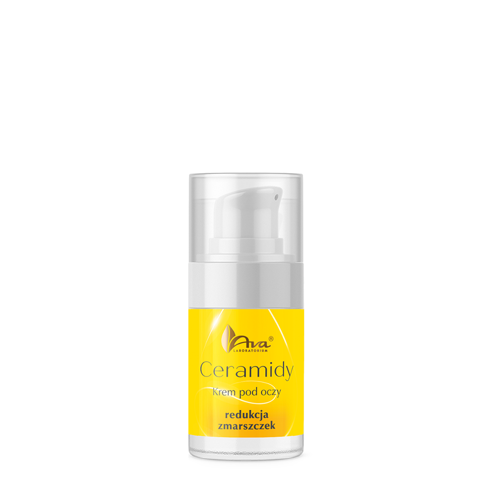 Ceramidy - Krem pod oczy - redukcja zmarszczek 15 ml