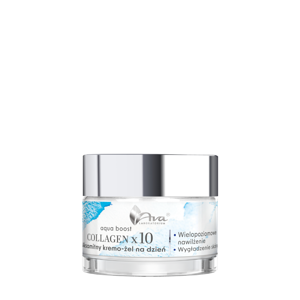 Aqua Boost Collagen Aksamitny kremo-żel na dzień 50 ml