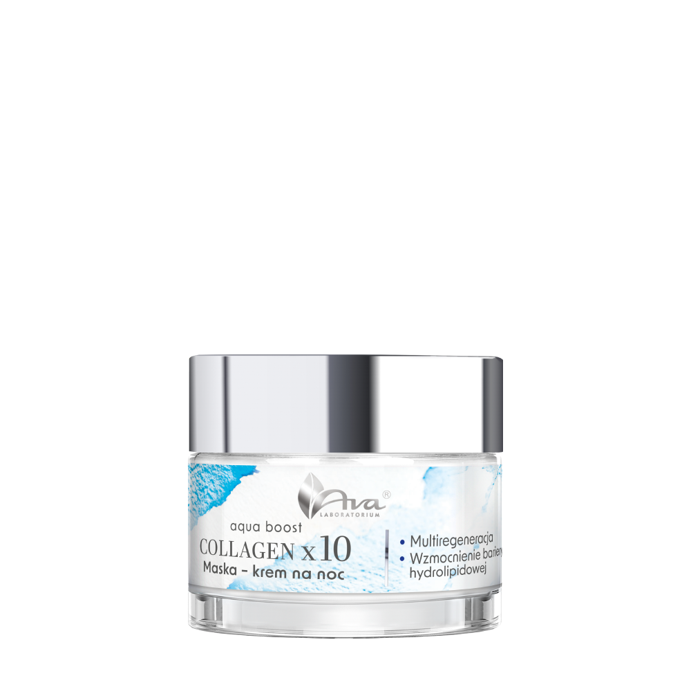 Aqua Boost Collagen Maska-krem na noc 50 ml