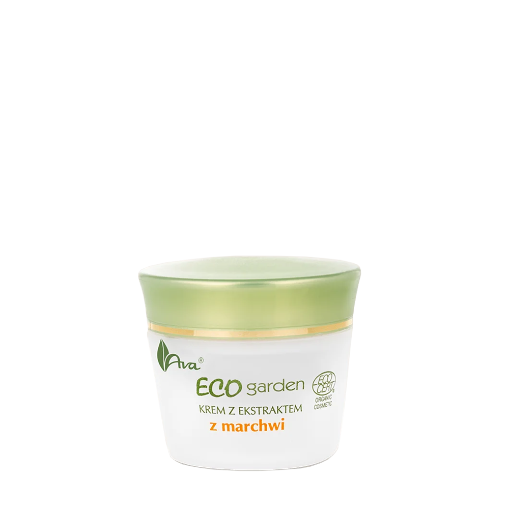 Eco Garden Certyfikowany organiczny krem z ekstraktem z marchwi 50 ml