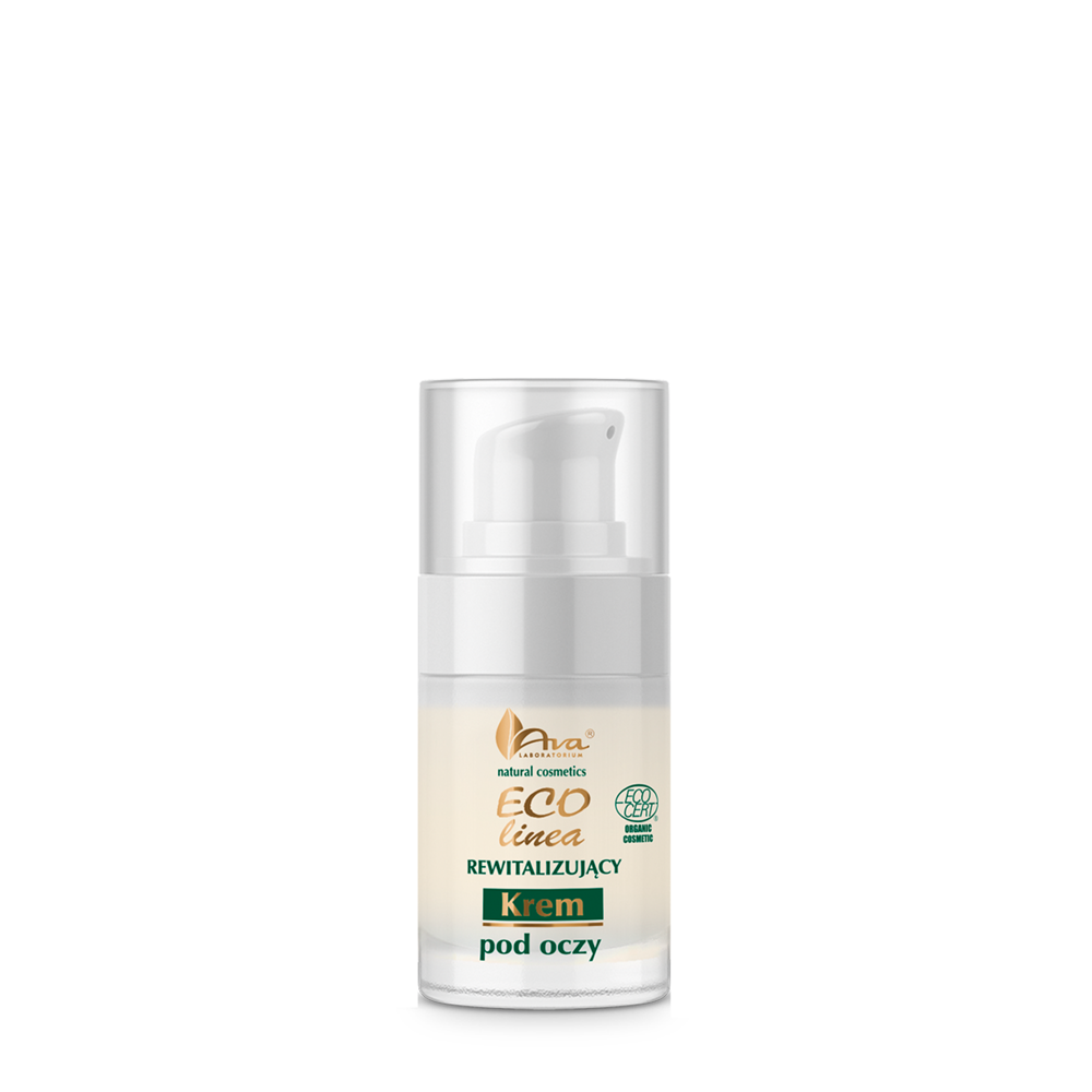 Eco Linea Certyfikowany naturalny rewitalizujący krem pod oczy 15 ml