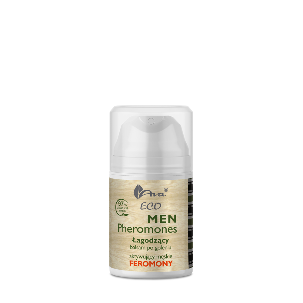 Eco Men Pheromones Łagodzący balsam po goleniu 50 ml