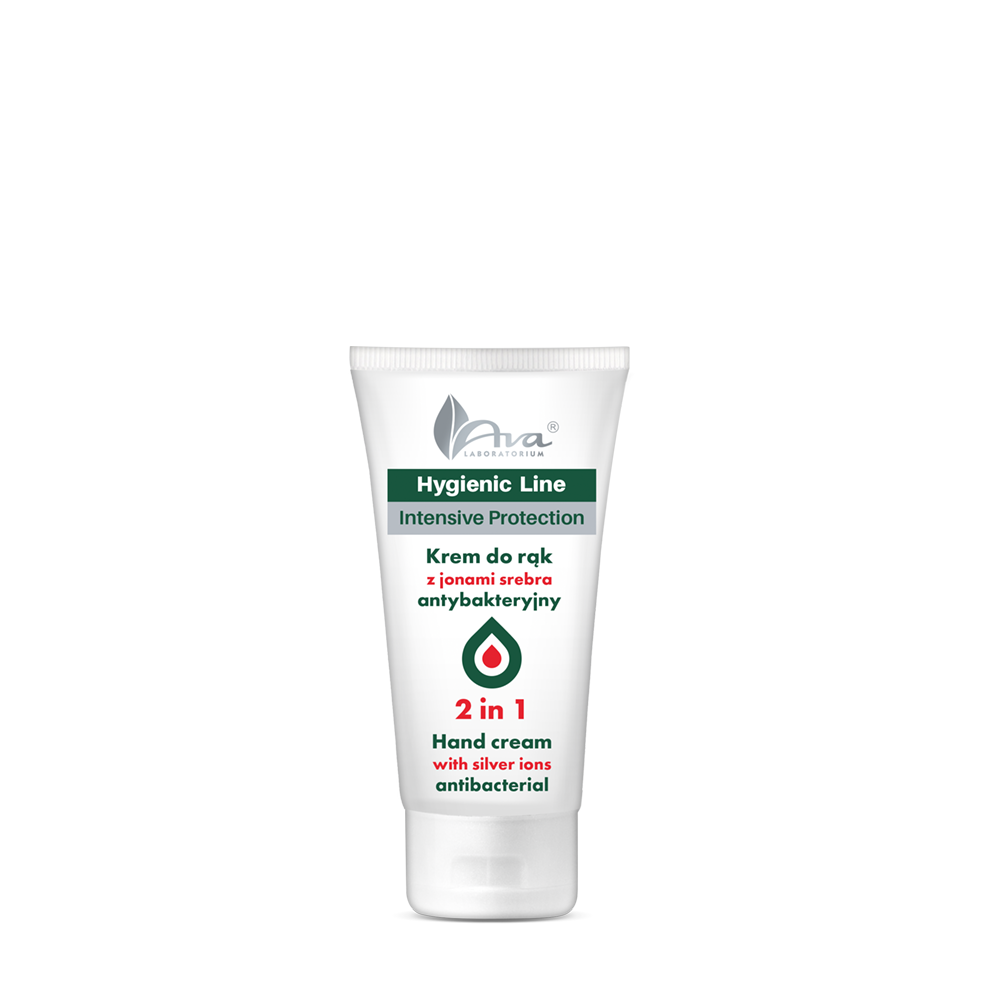 Hygienic Line Krem do rąk z jonami srebra 2w1 kieszonkowy 50 ml