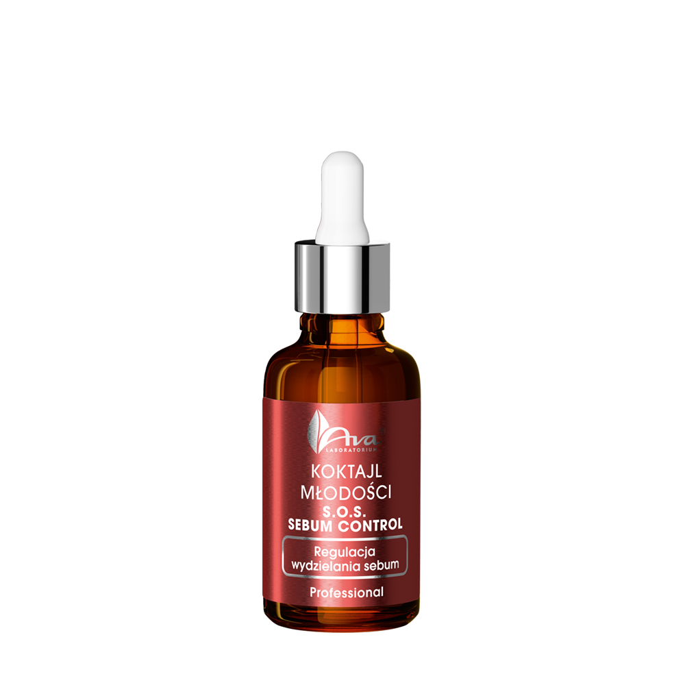 Koktajl Młodości SOS Sebum Control Regulacja Wydzielania Sebum 30 ml