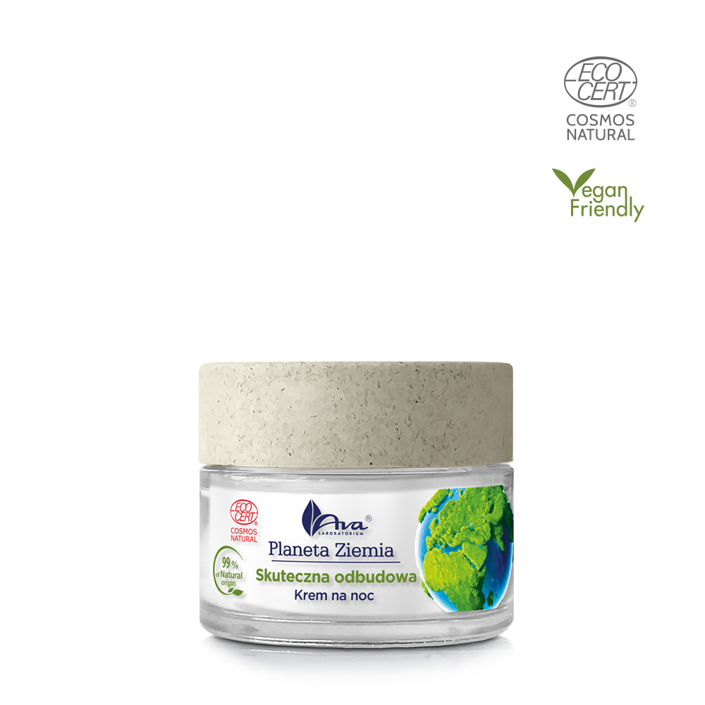 Planeta Ziemia Krem na noc Skuteczna odbudowa 50 ml