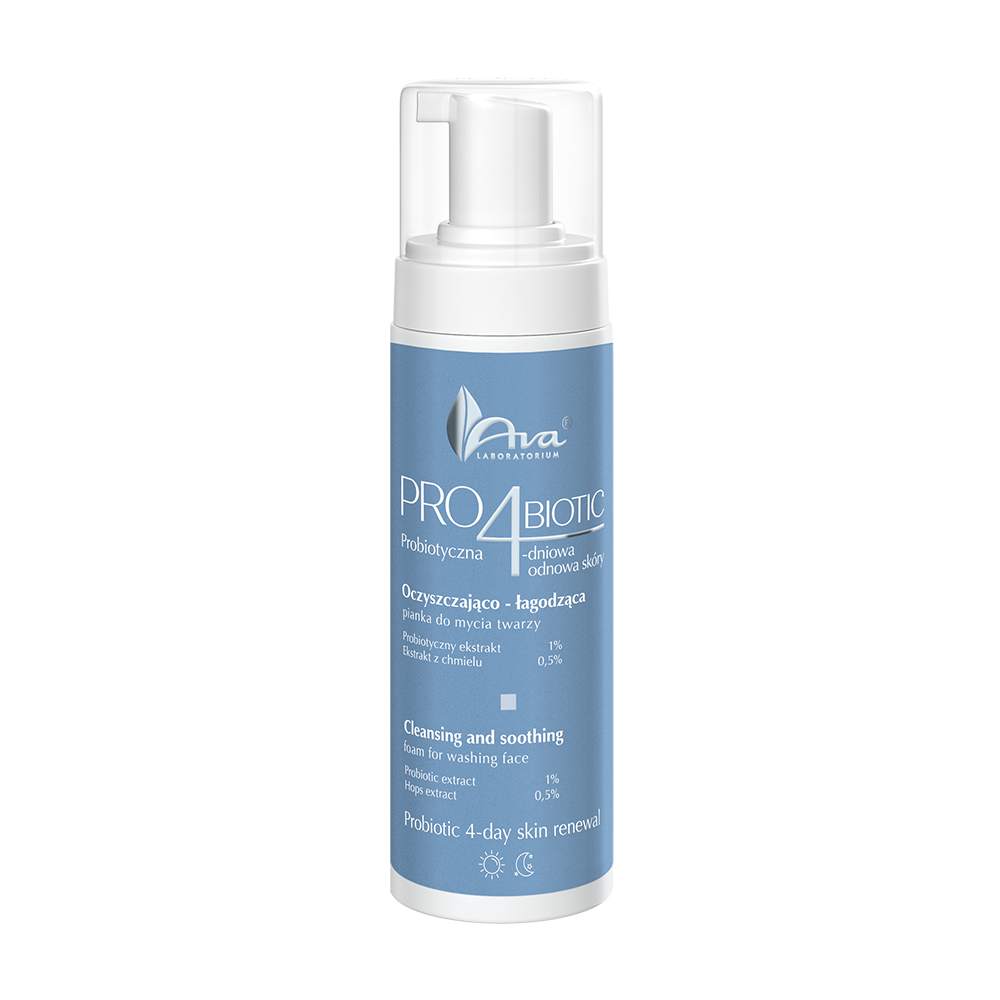 PRO4BIOTIC - Oczyszczająco-łagodząca pianka do mycia twarzy 150 ml