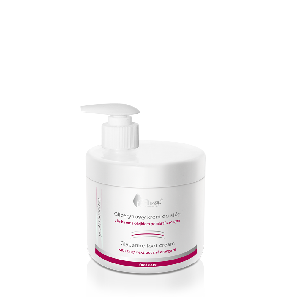 Foot Care Glicerynowy krem do stóp z imbirem i olejkiem pomarańczowym 500 ml