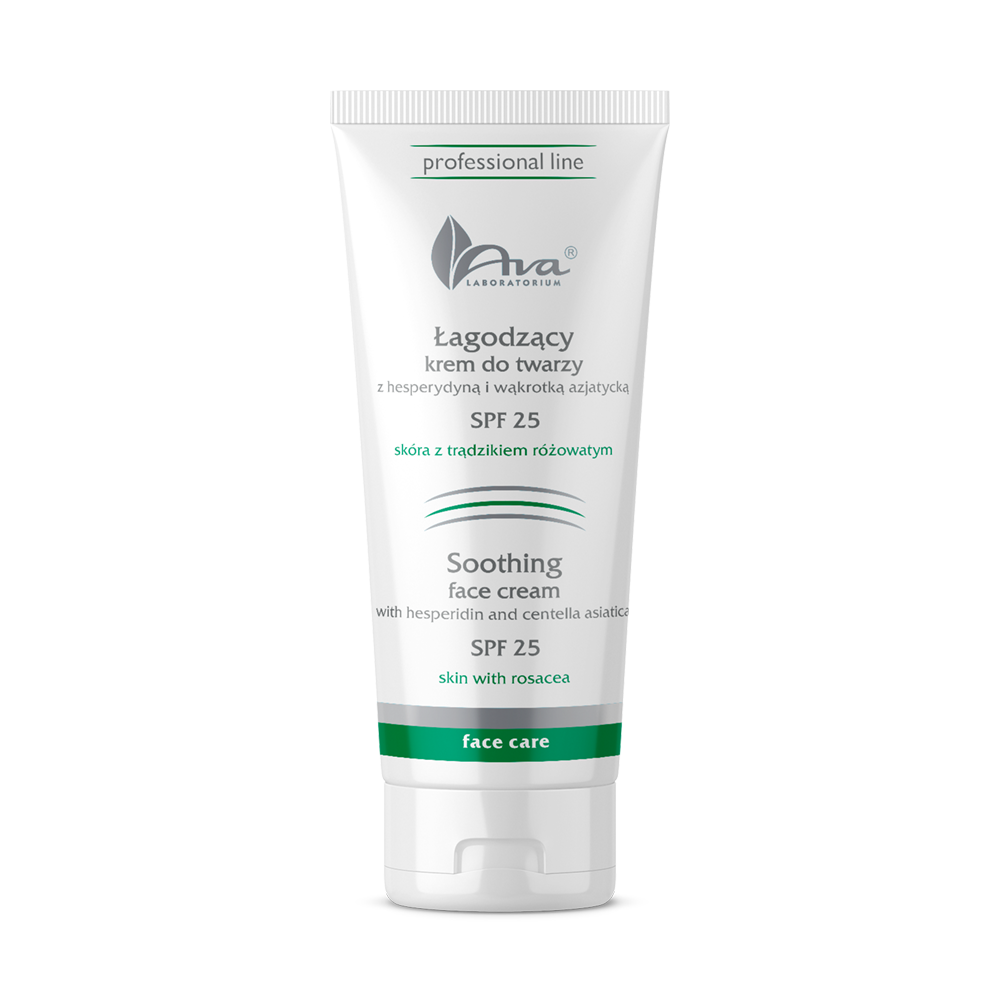 Rosacea Treatment Łagodzący krem do twarzy z hesperydyną i wąkrotką azjatycką SPF25 200 ml