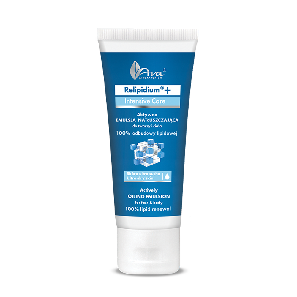 Relipidium®+ Aktywna emulsja natłuszczająca do twarzy i ciała 100 ml