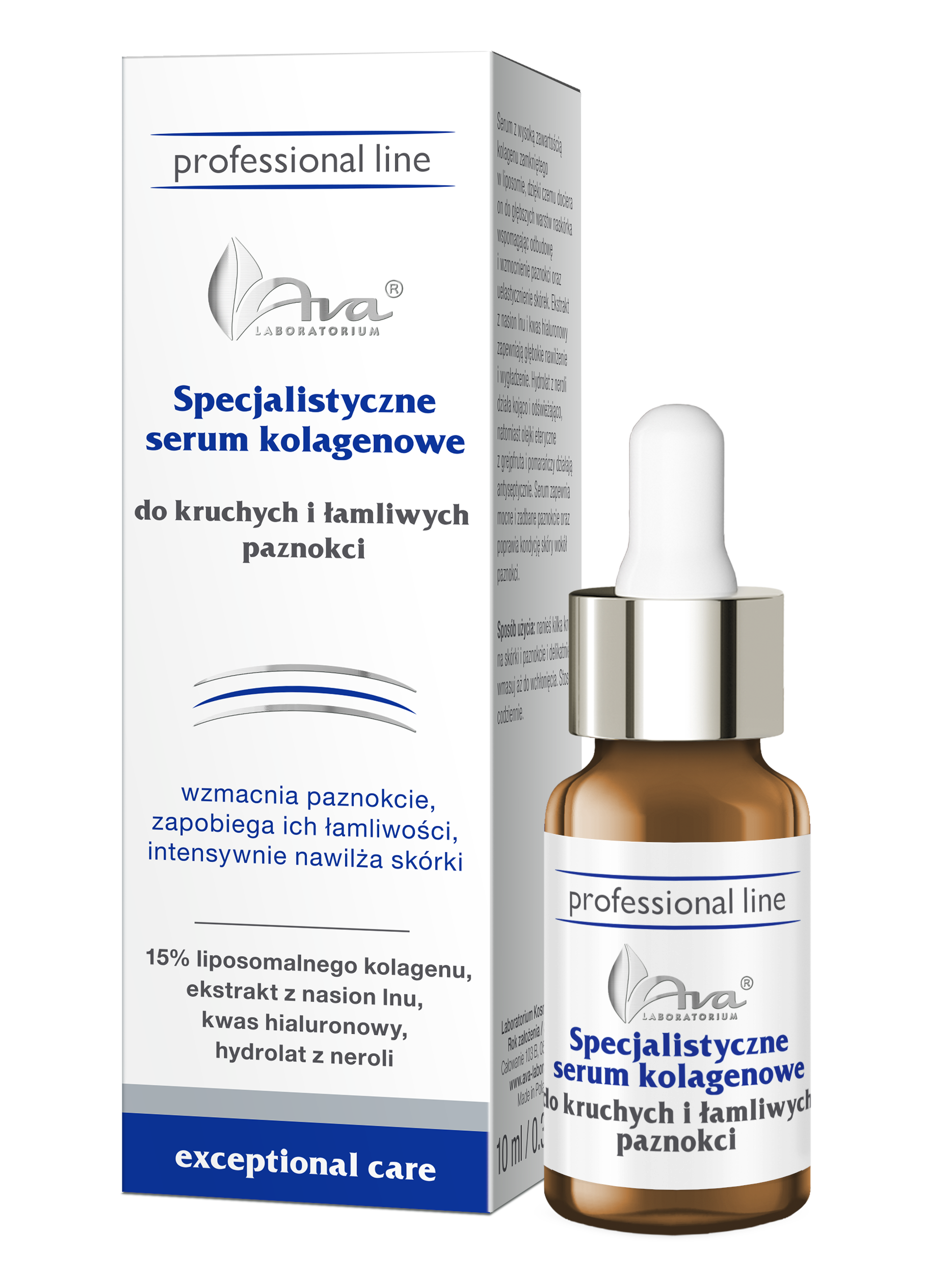 Specjalistyczne serum kolagenowe regenerujące skórki i paznokcie 10 ml - obrazek 2