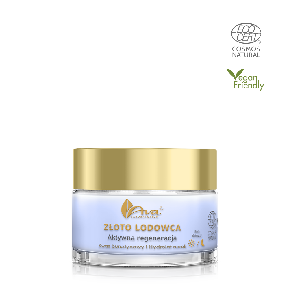 ZŁOTO LODOWCA Aktywna regeneracja, krem do twarzy 50 ml