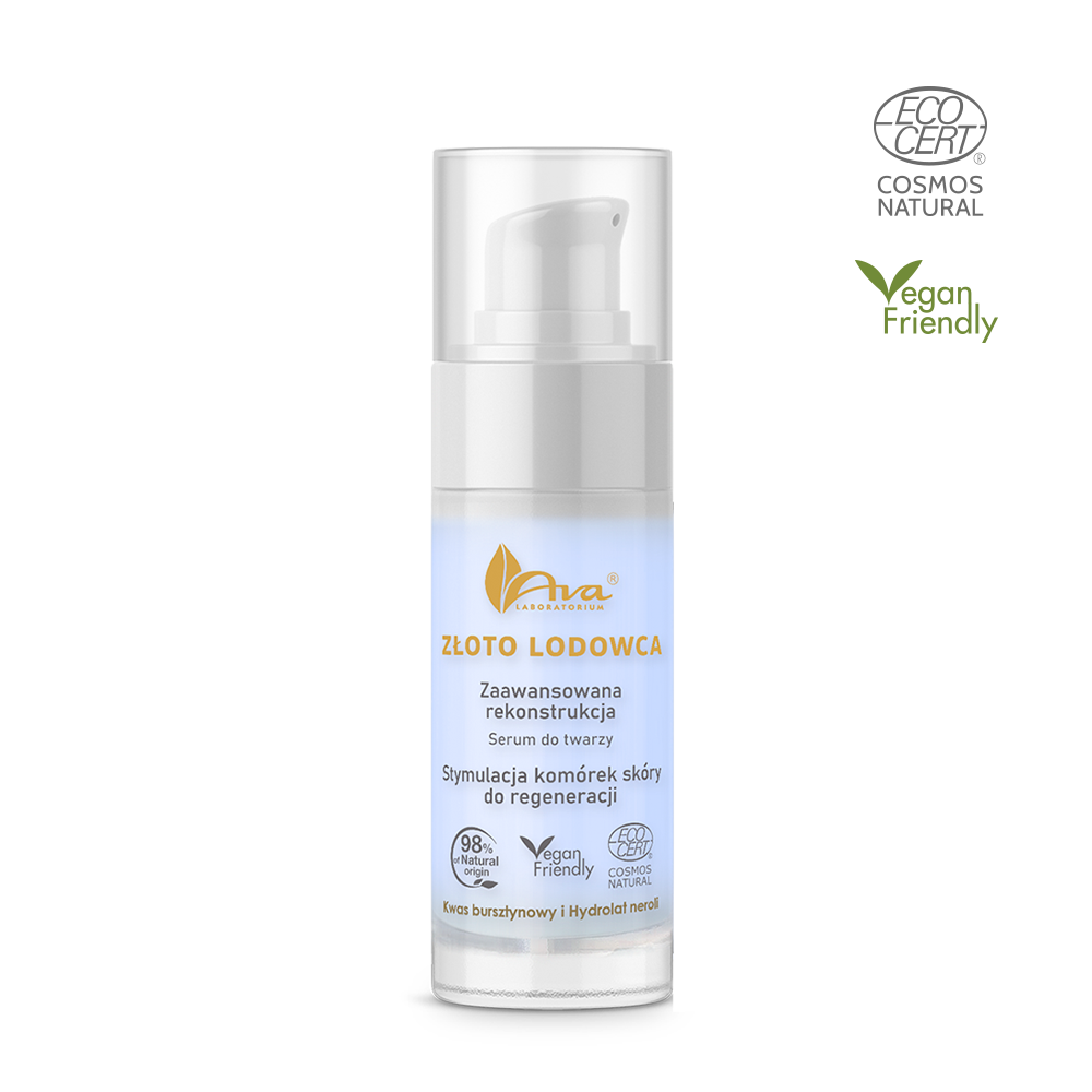 ZŁOTO LODOWCA Zaawansowana rekonstrukcja Serum do twarzy 30 ml