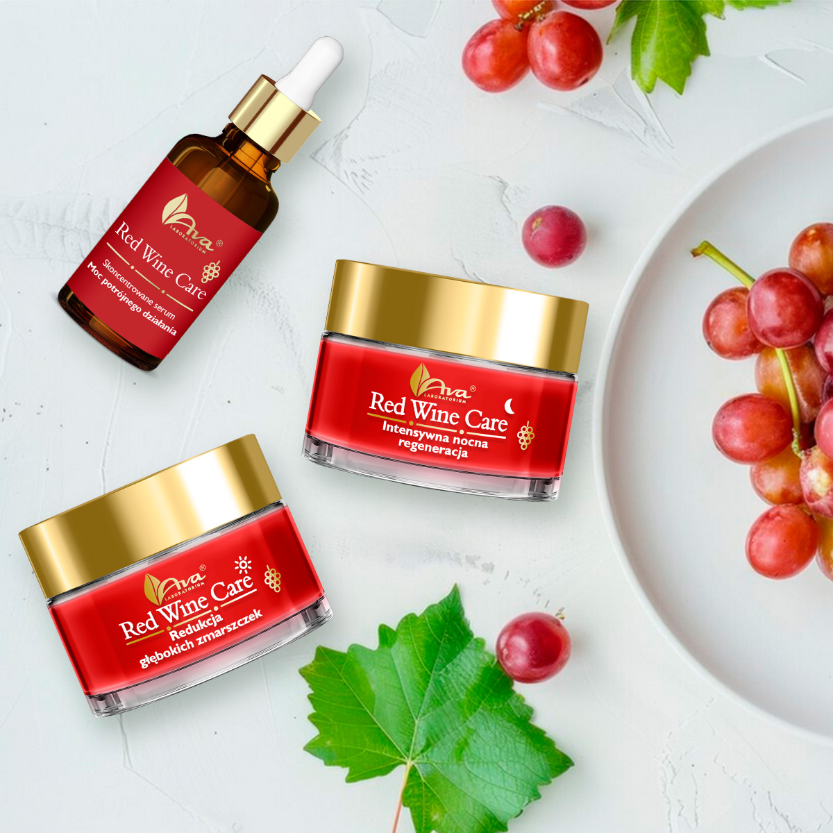 Zestaw 3 produktów - Red Wine Care