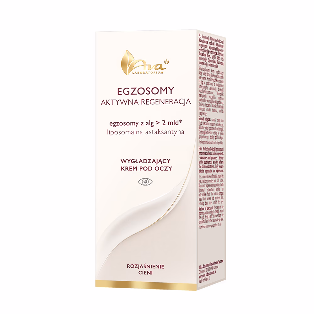 Egzosomy Aktywna Regeneracja Wygładzający krem pod oczy 15 ml - obrazek 3